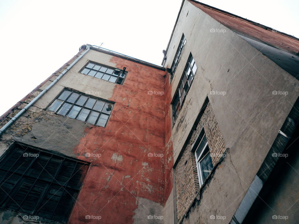 old courtyard of Kiev