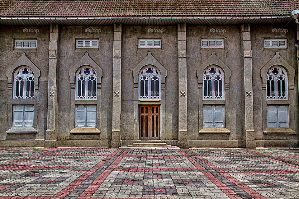 windows of church