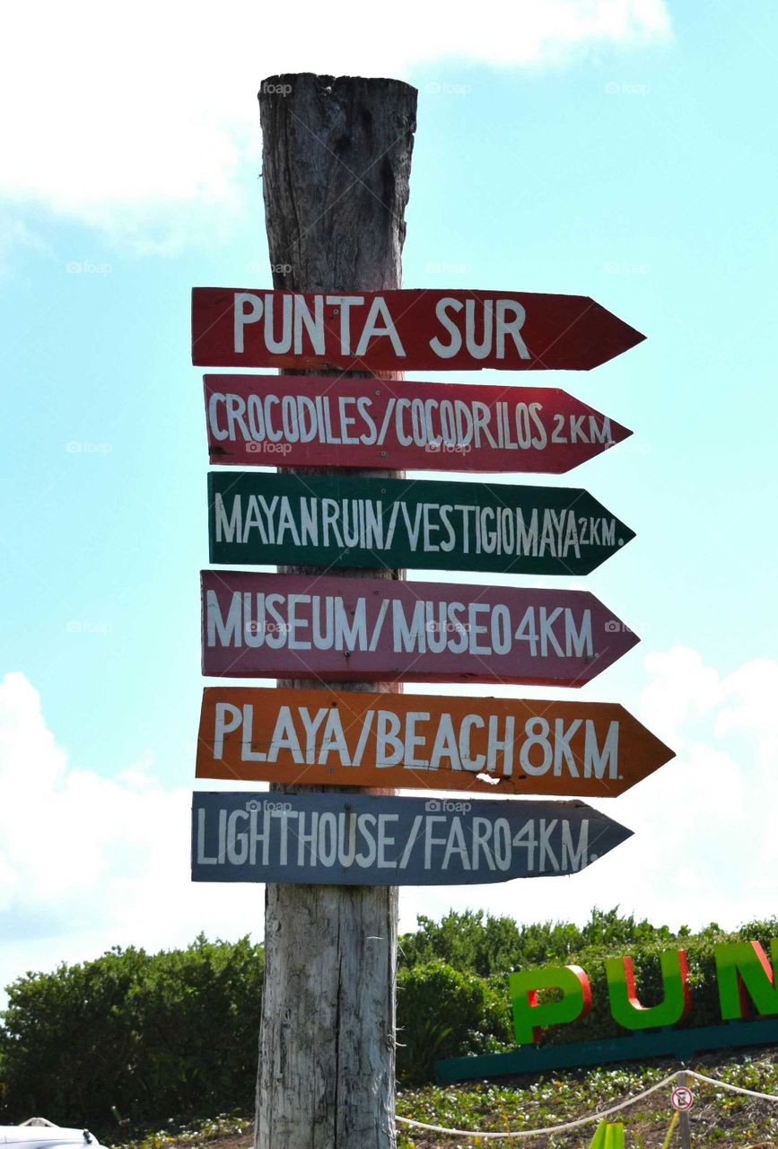 Signs, Cozumel