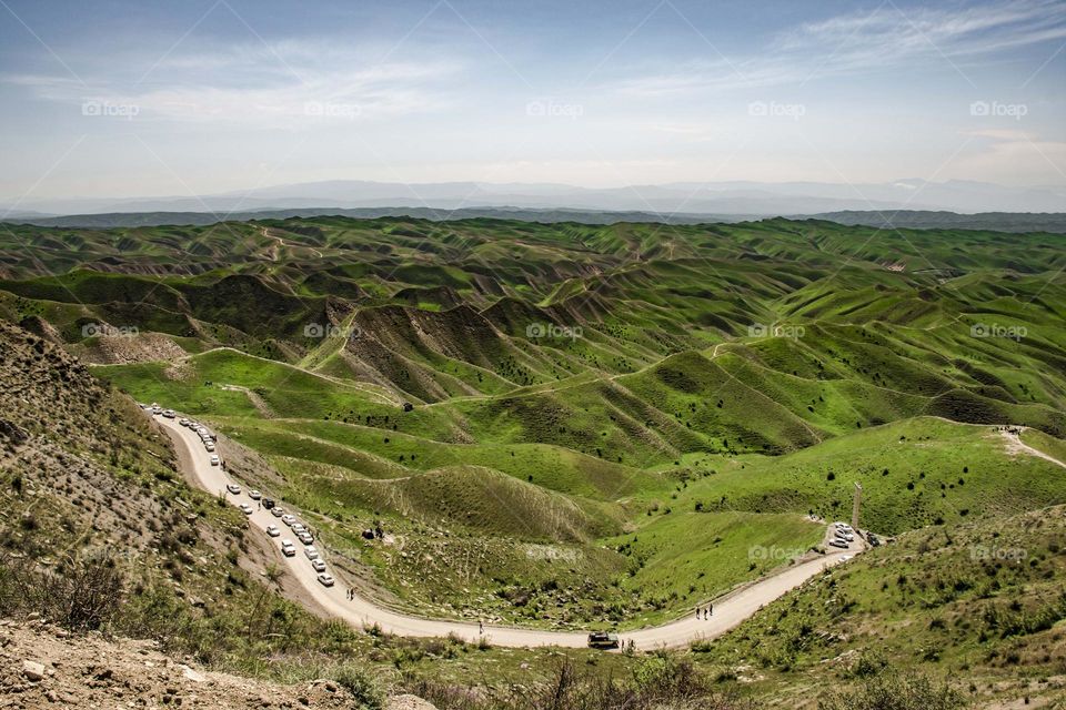 On the way to Khalid Nabi's tomb