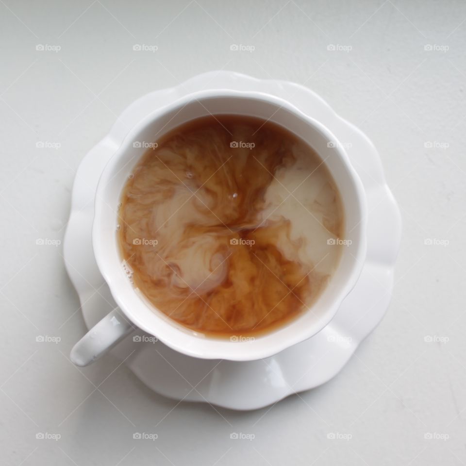 Close-up of coffee cup