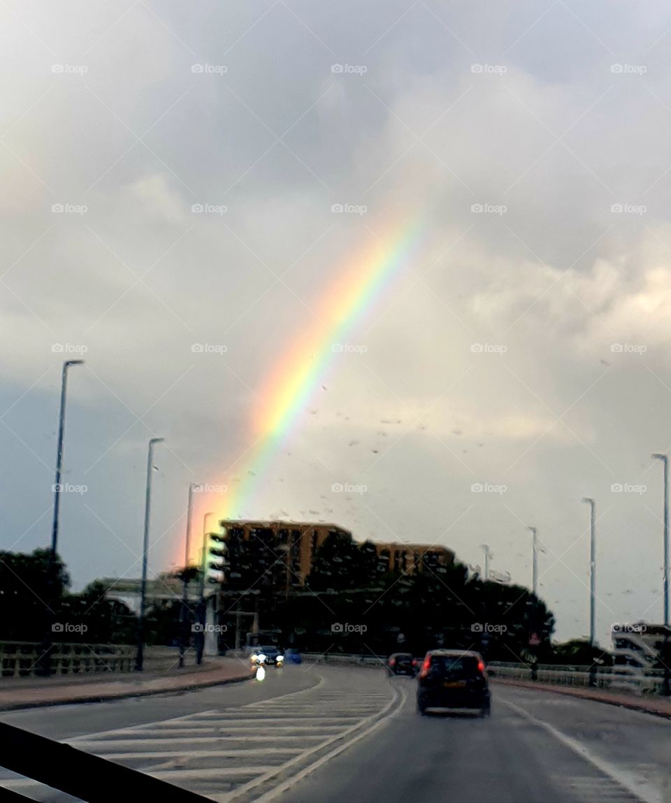 Urban rainbow