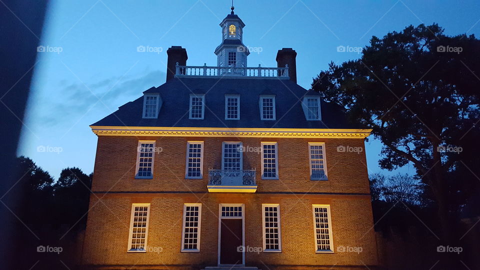Williamsburg 
Governor's Mansion