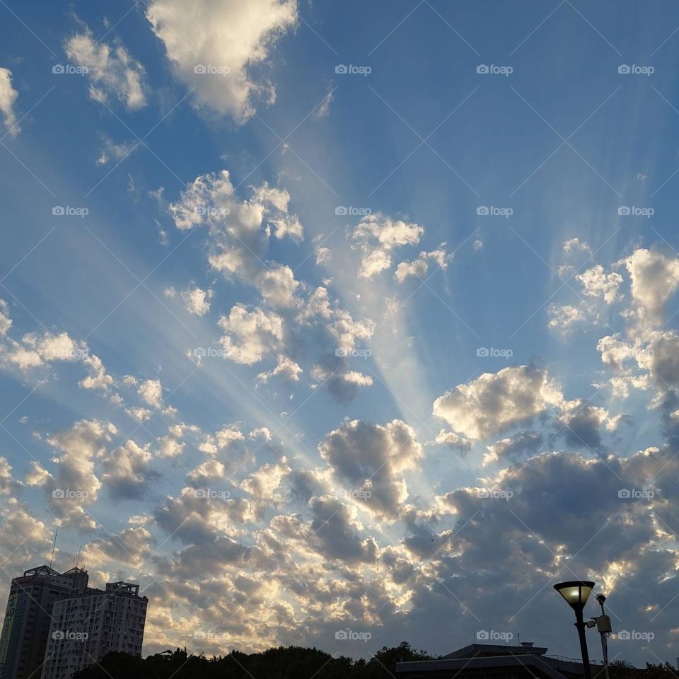 Crepuscular Rays (Jesus Rays)