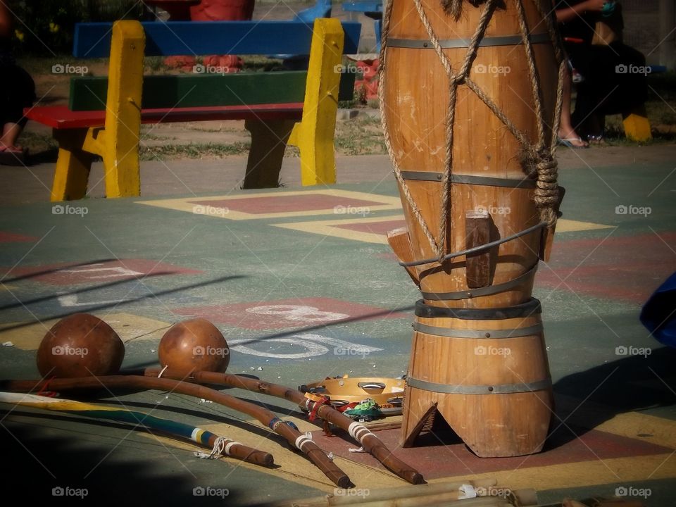 instrumentos da capoeira