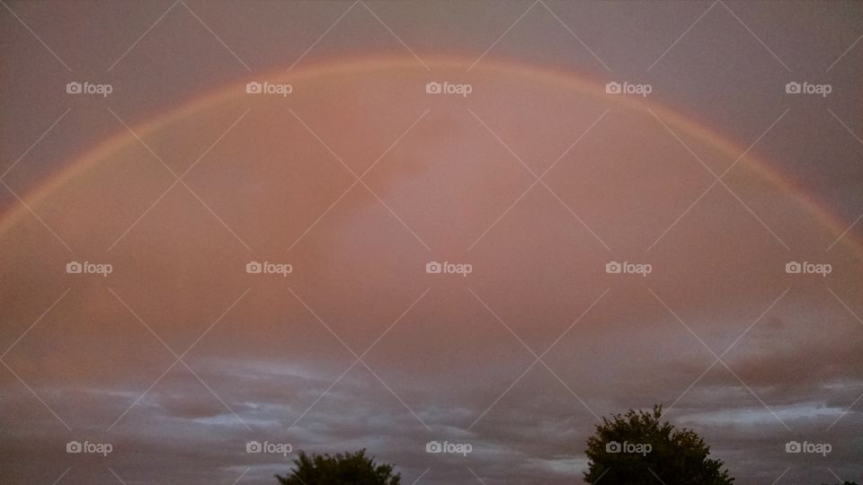 Rainbow. Fathers Day surprise!