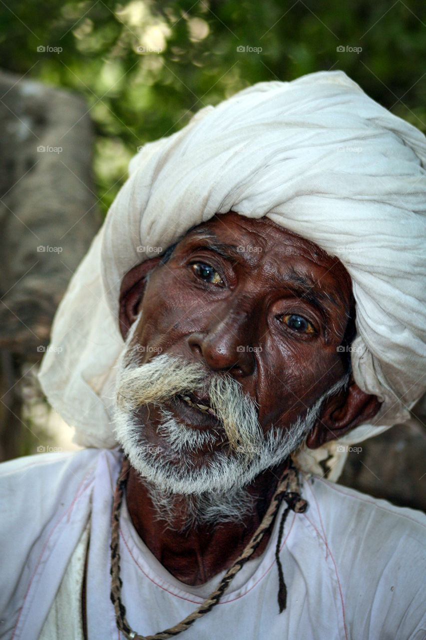 Older Indian gentleman