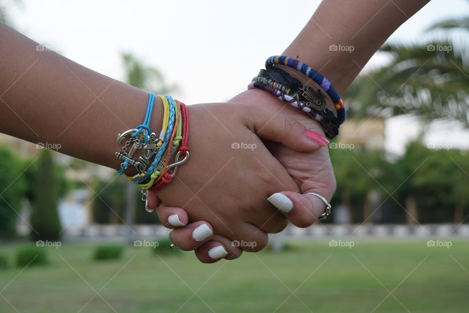 Love & Faith Friendship Handmade bracelet