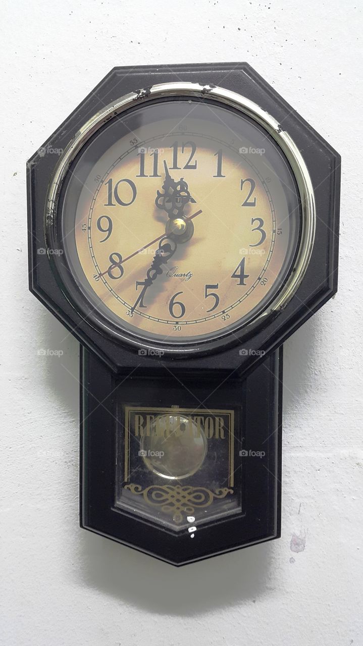 old clock on the wall