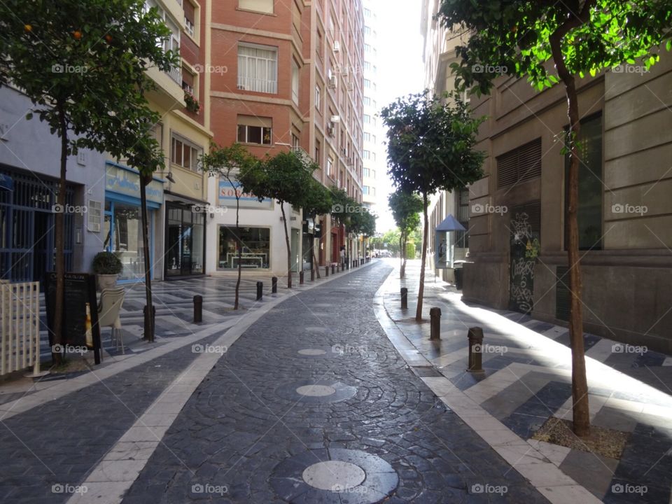 Street in the Malaga