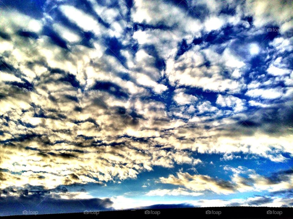 View of morning cloudscape