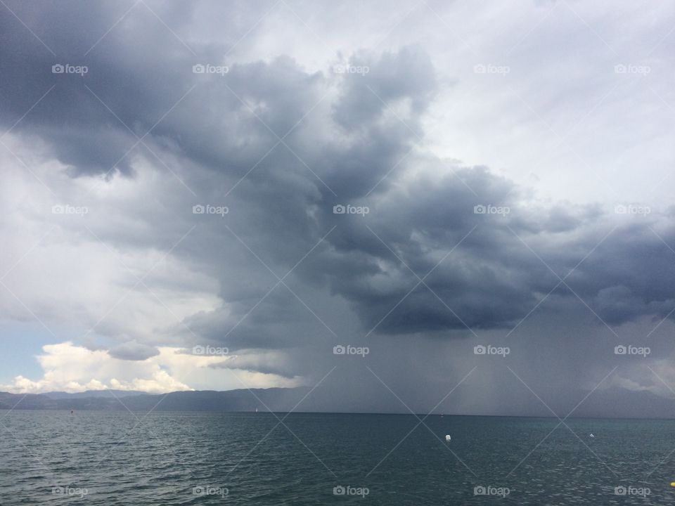 Water, Sea, Sky, Ocean, Storm