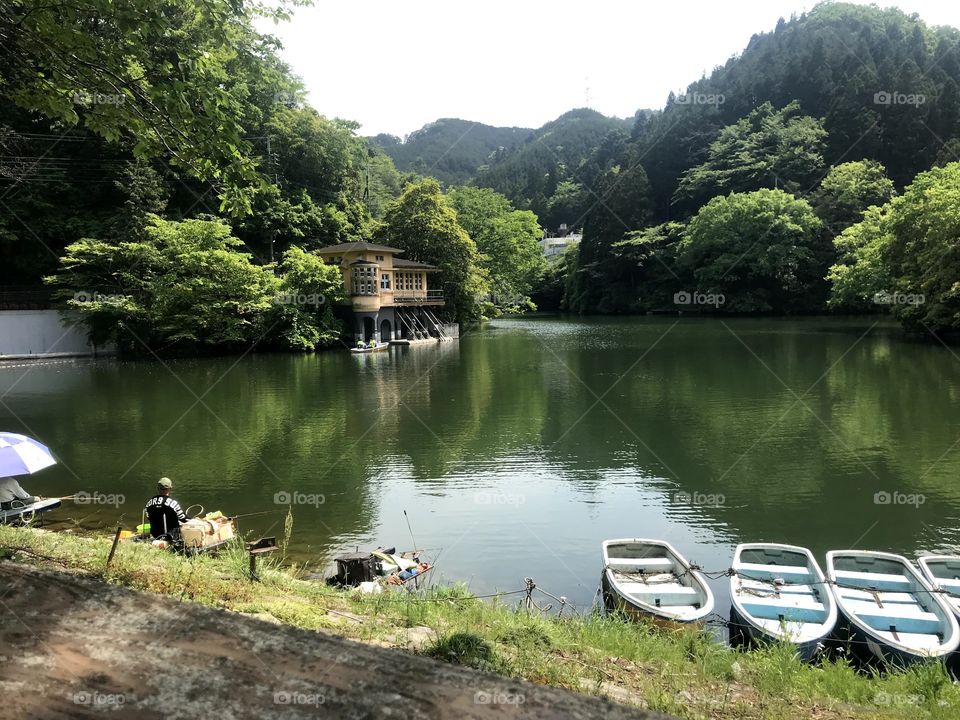 Takao mountains in Japan