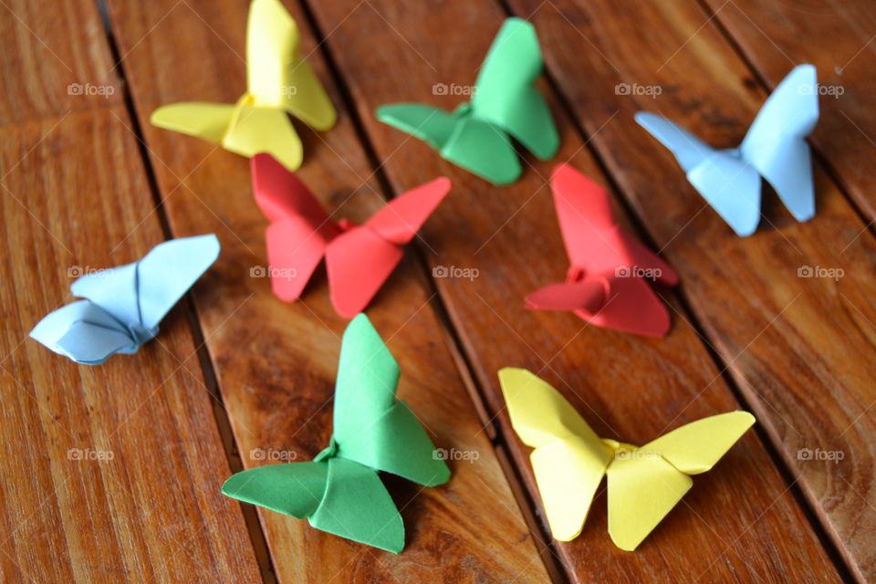 Butterfly origami