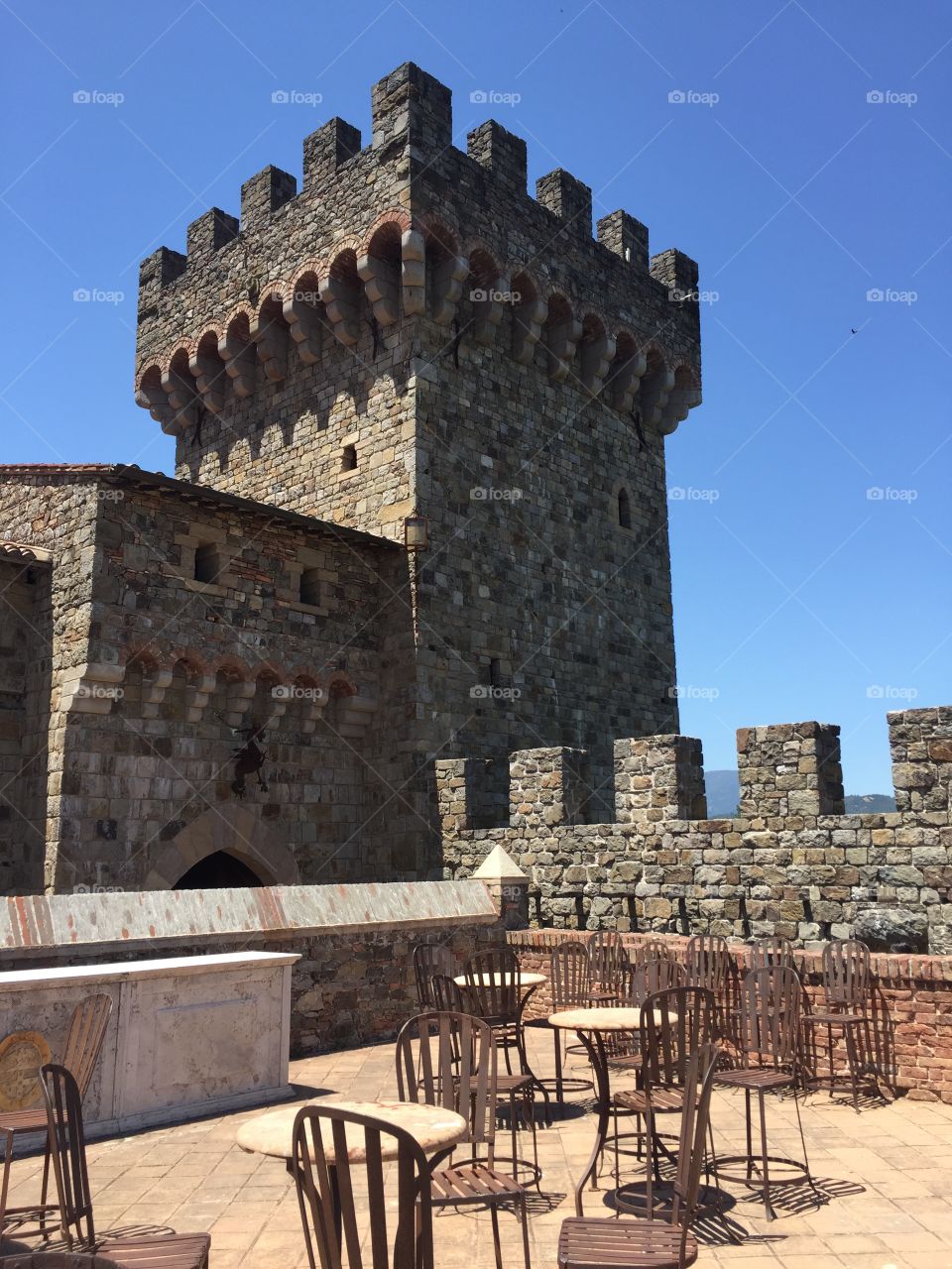 Castillo, Winery, Fortress, Trip, Napa Valley, Wine Tour, Vino, St Helena, Northern California, CA, Beauty, Stone Walls, Tower