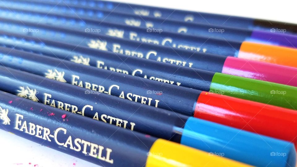 Faber Castel colroful pencils