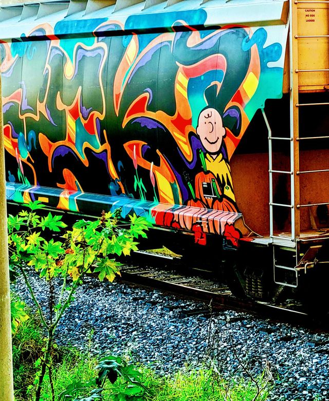 Train art