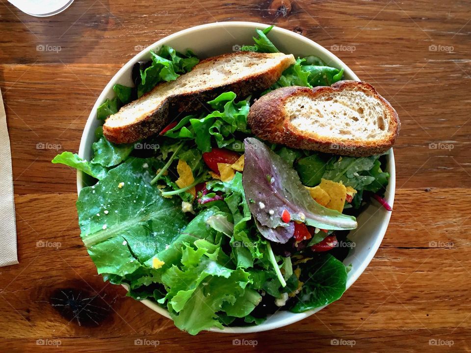 image of Bowl bread dinner food
