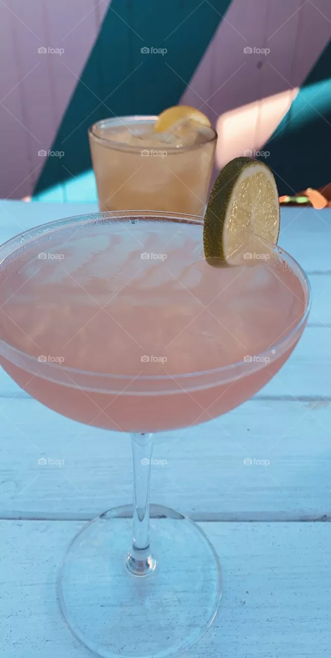 Cute pink martini 
