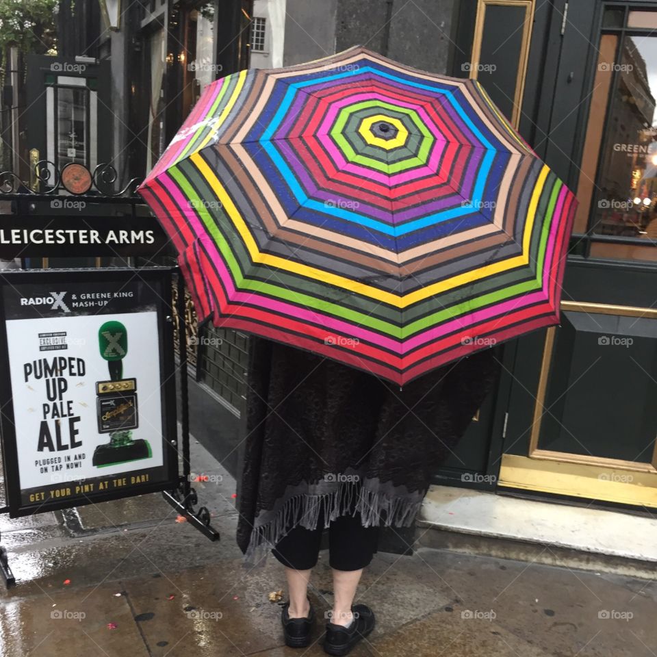 A Rainy Day In London, UK