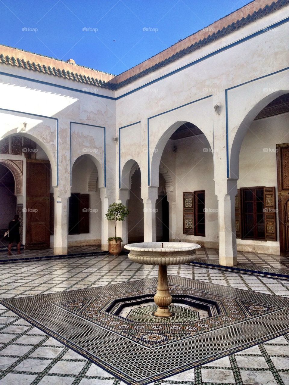 Moroccan fountain 
