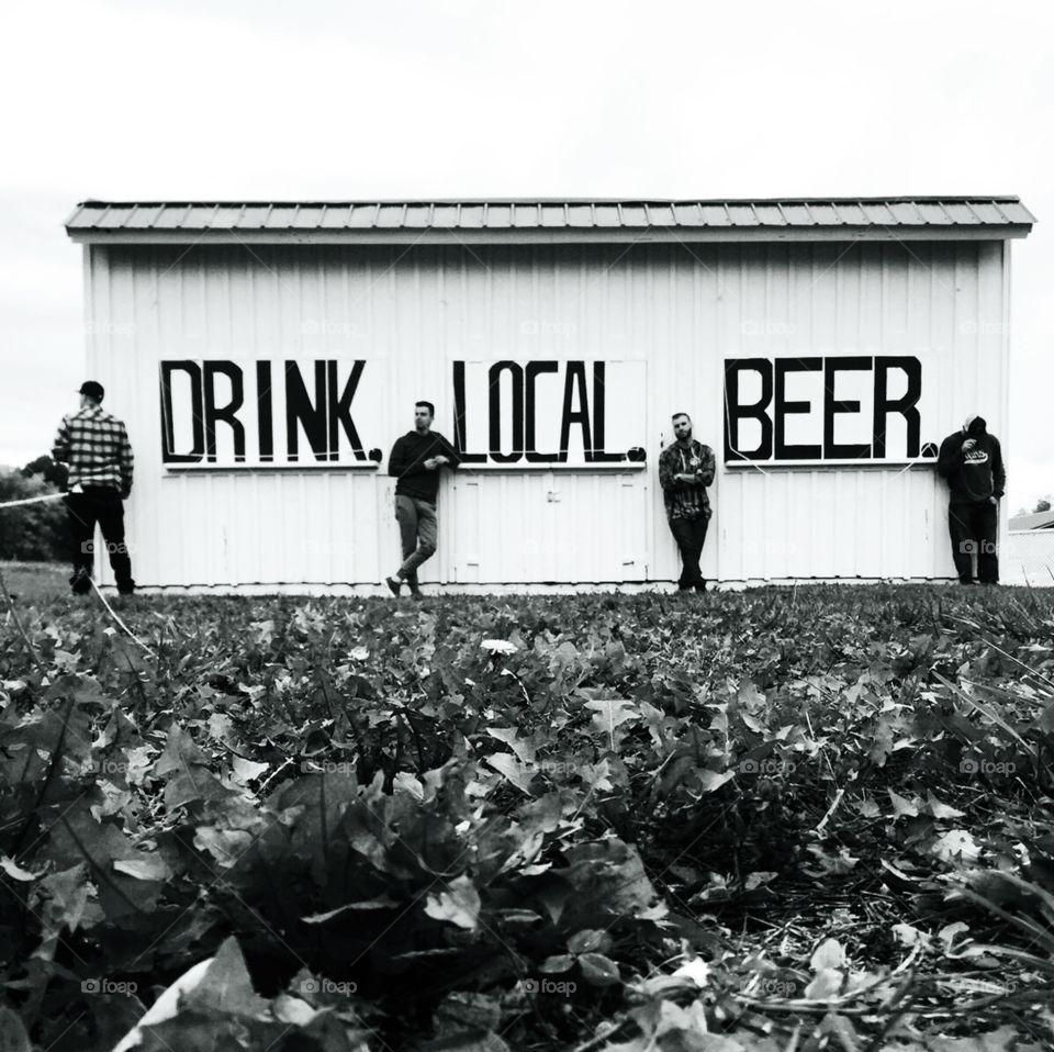 Drink local beer