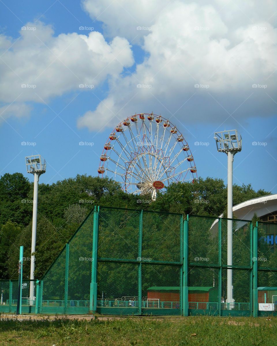 Entertainment, Ferris Wheel, Carousel, Fun, Sky