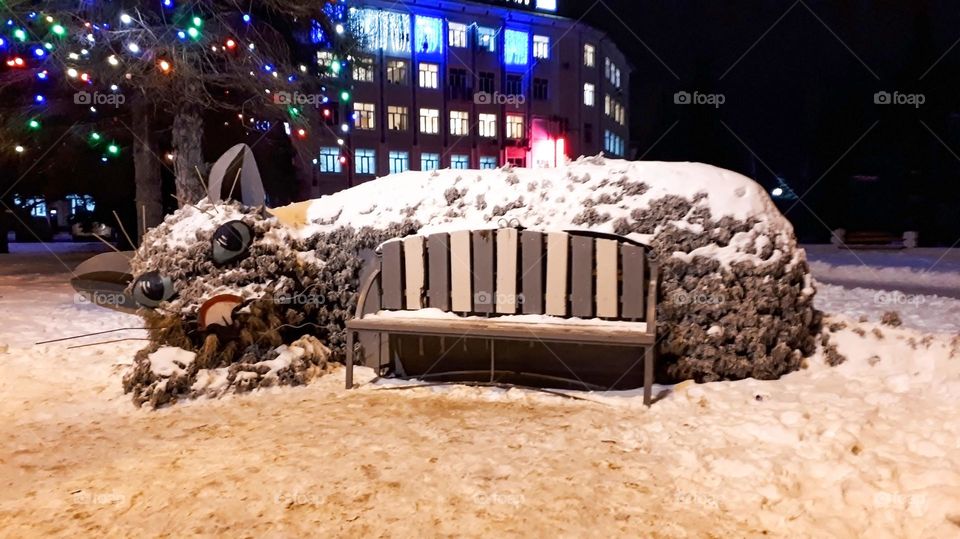 Festive New Year mood in Cheboksary