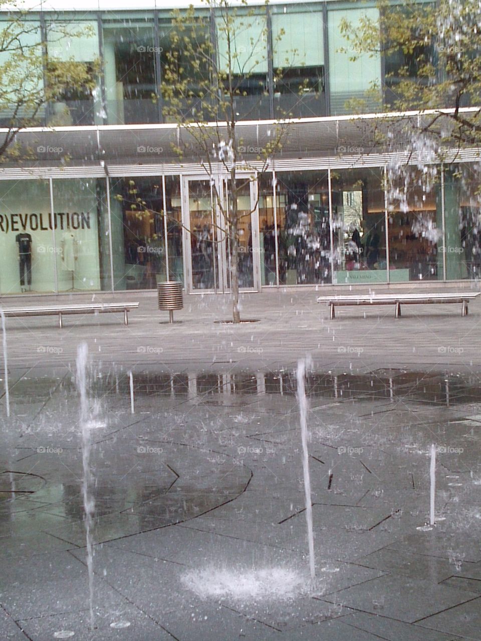 urban fountain