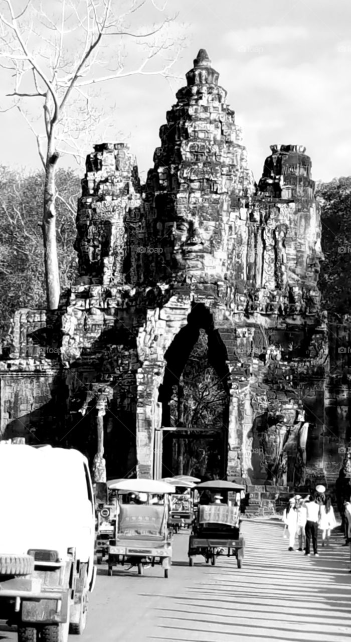 The ancient kingdom of the Khmer in Cambodia rises from the jungle to entrall again