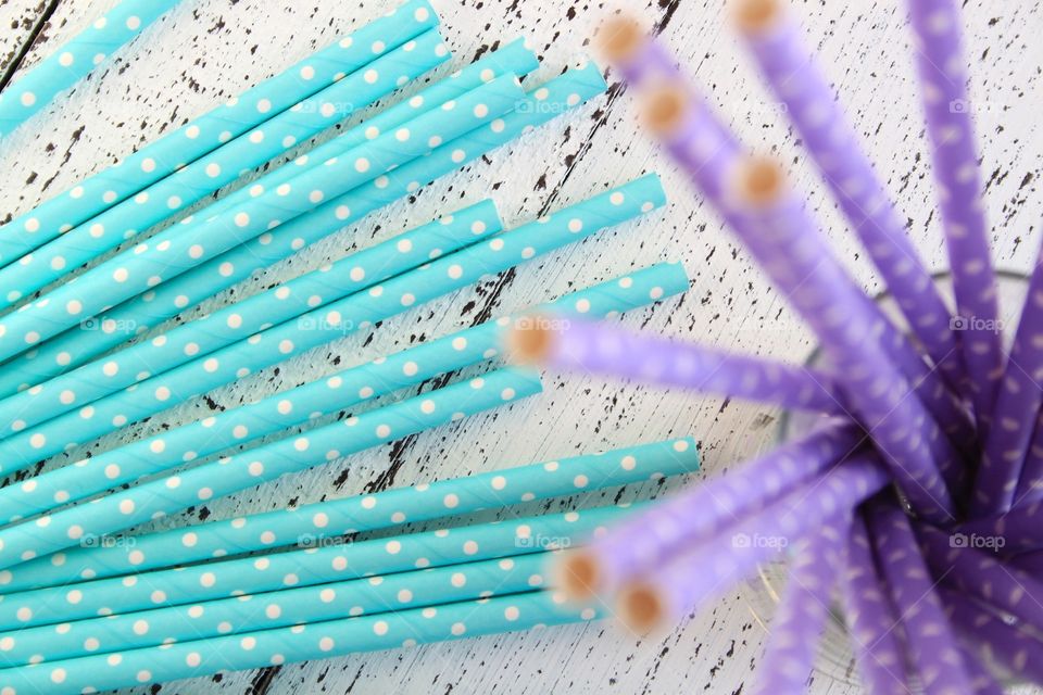 Colorful straws