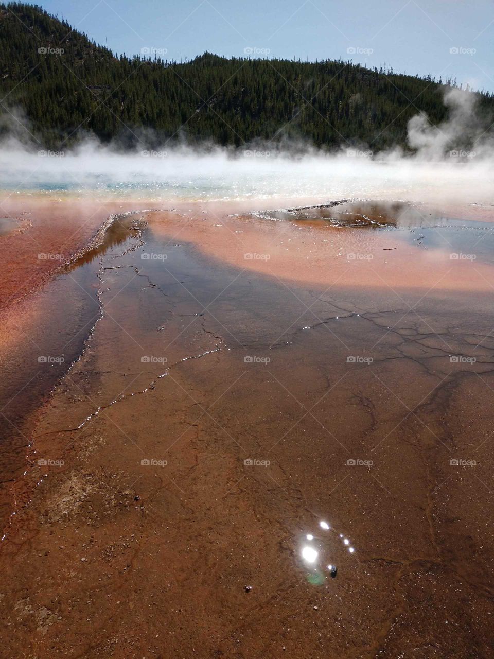 Yellowstone prismatic spring
