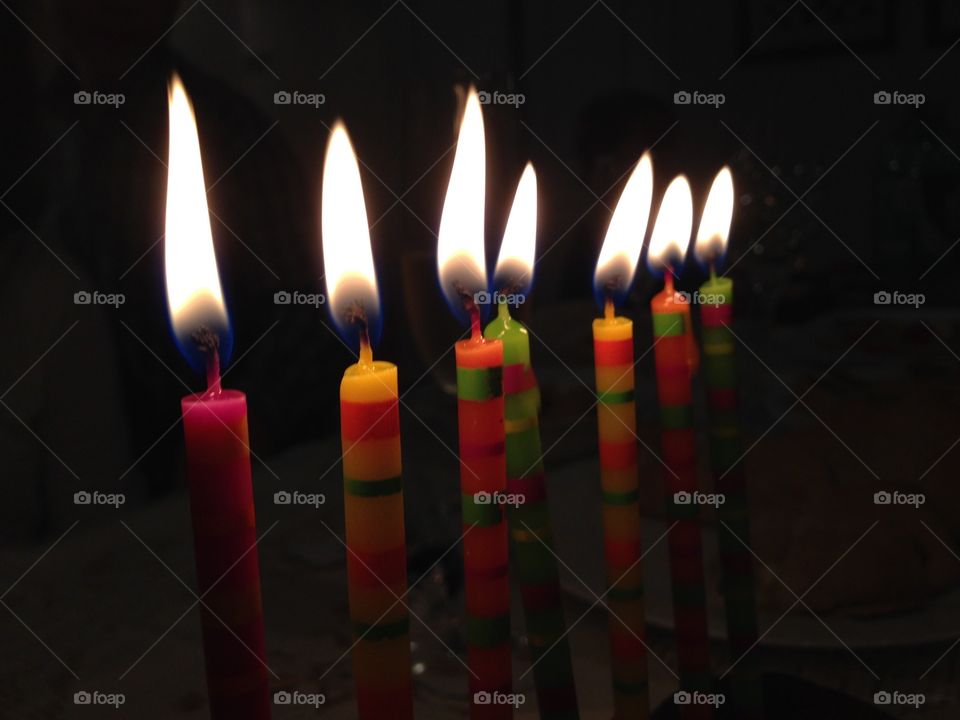 Birthday candles 