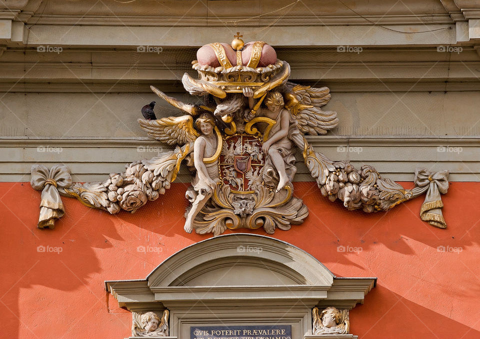 poland architecture monument detail by kozjar