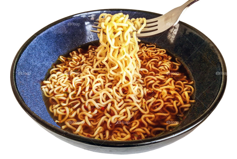 Instant noodles.