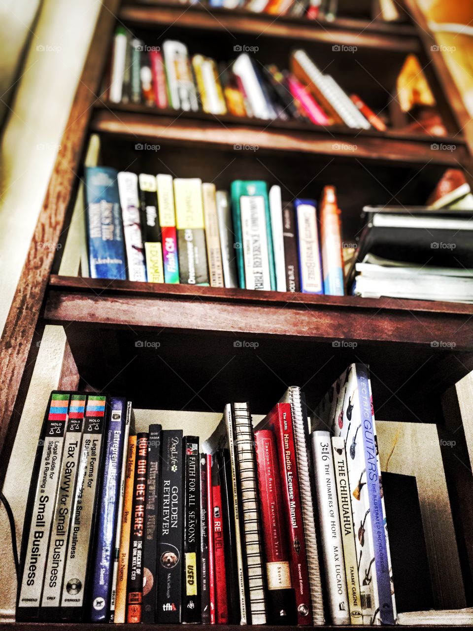 Bookshelf. A bookshelf 