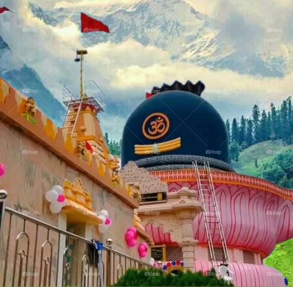 Most beautiful and attractive view of a tample.