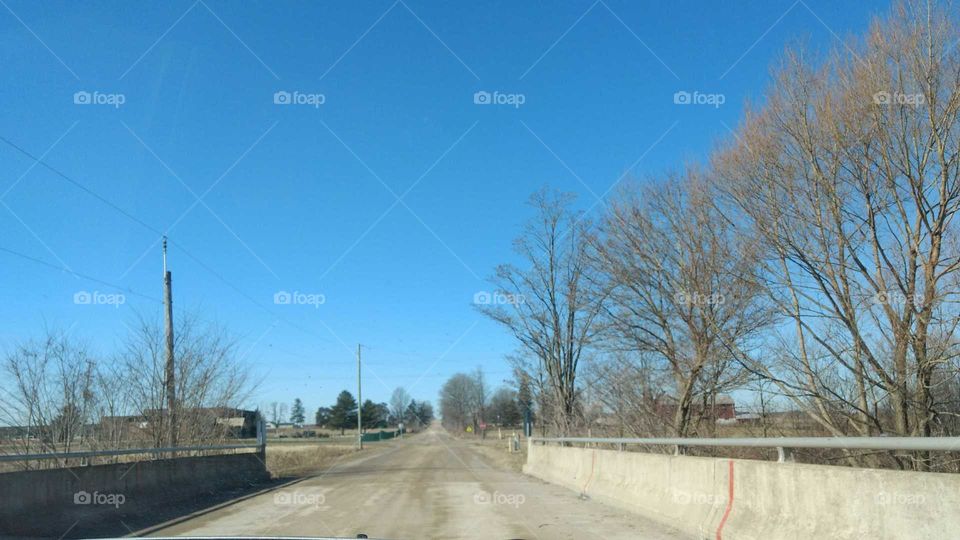 Road, Tree, Landscape, Nature, Guidance