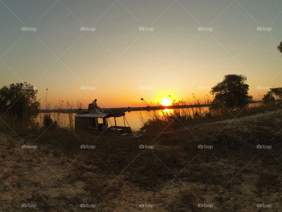Chobe sunset