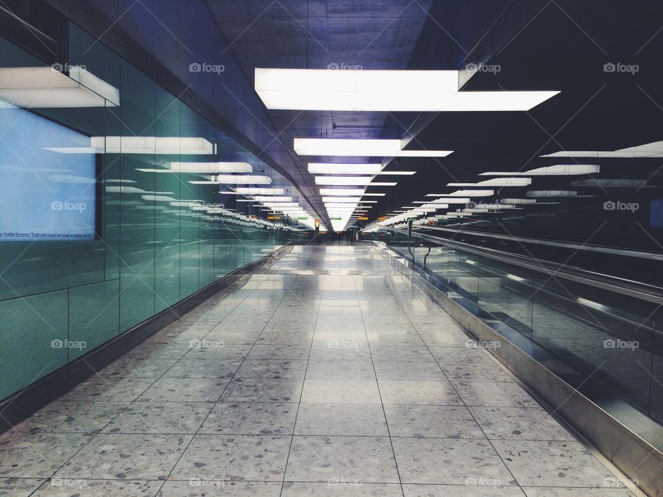 Subway System, Tunnel, Airport, Transportation System, Light