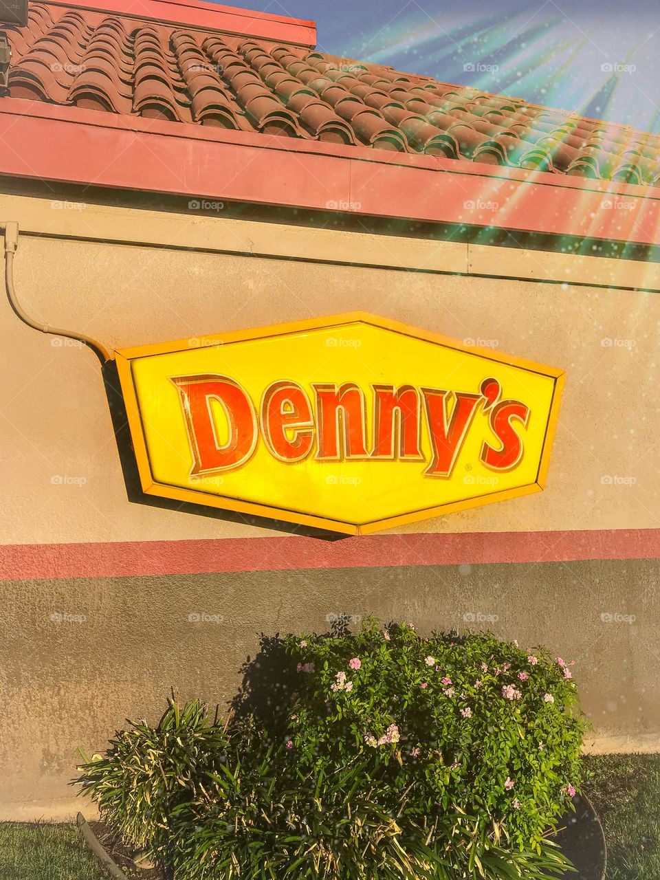 Denny’s in Clovis, California.