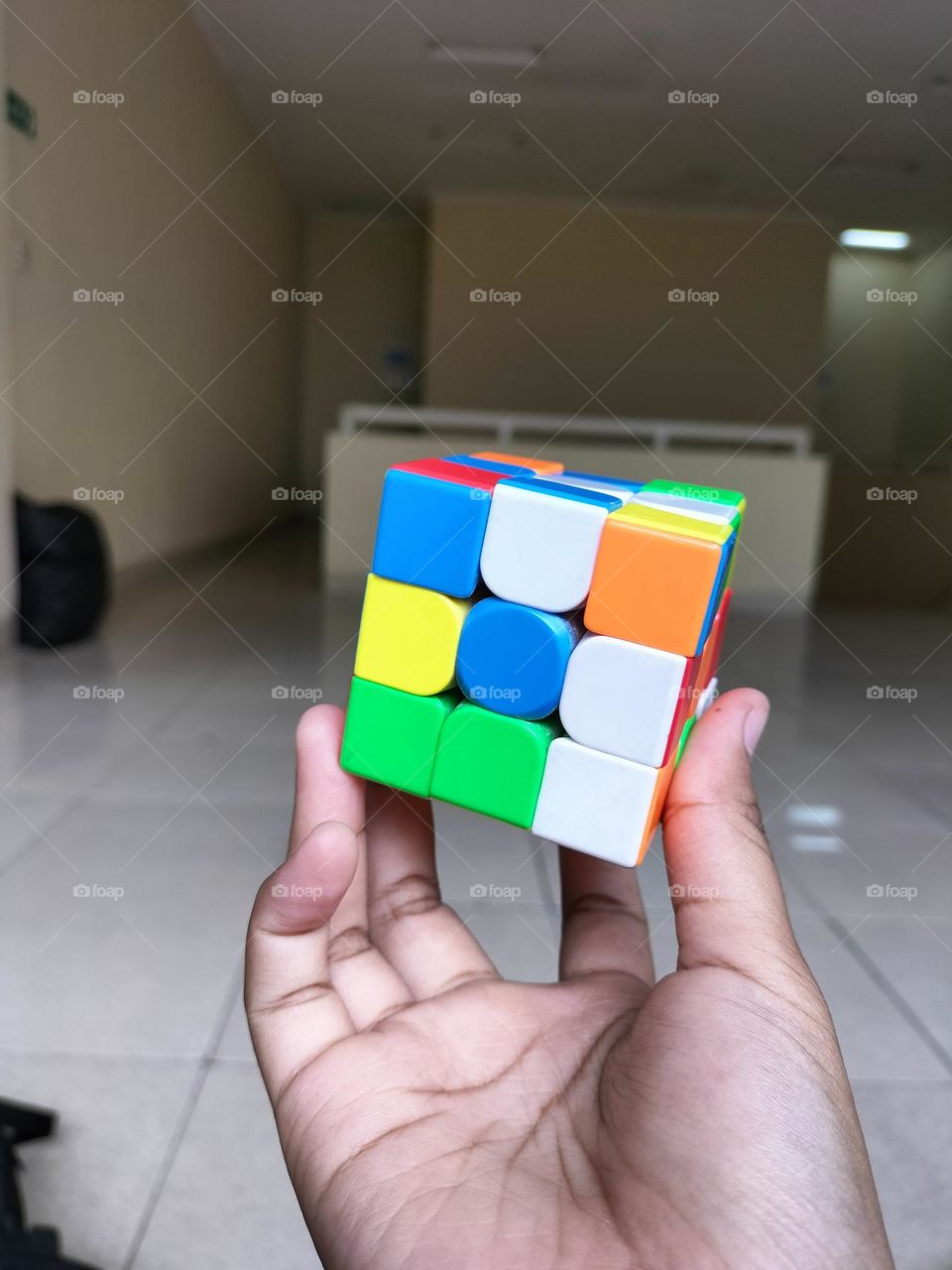 random rubik's photo