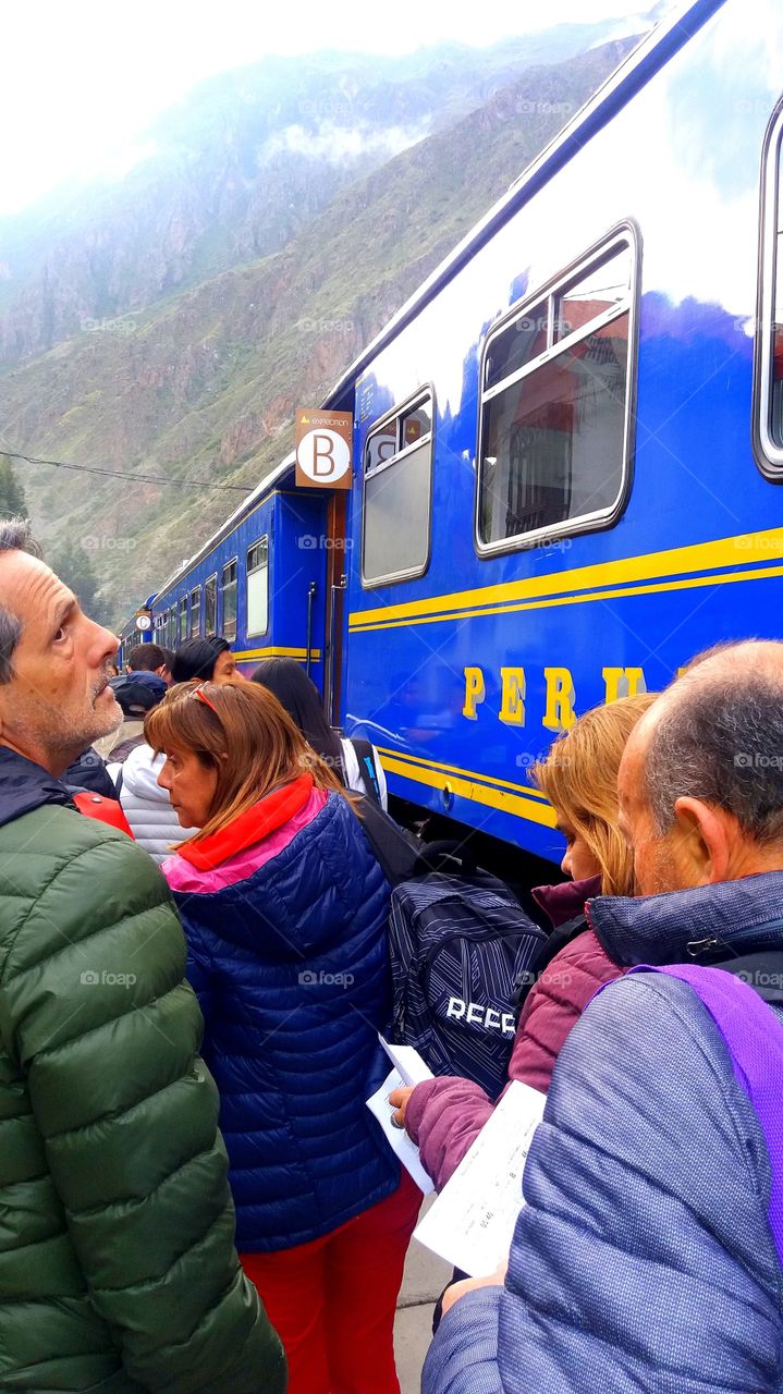 Tren a Machu Picchu 