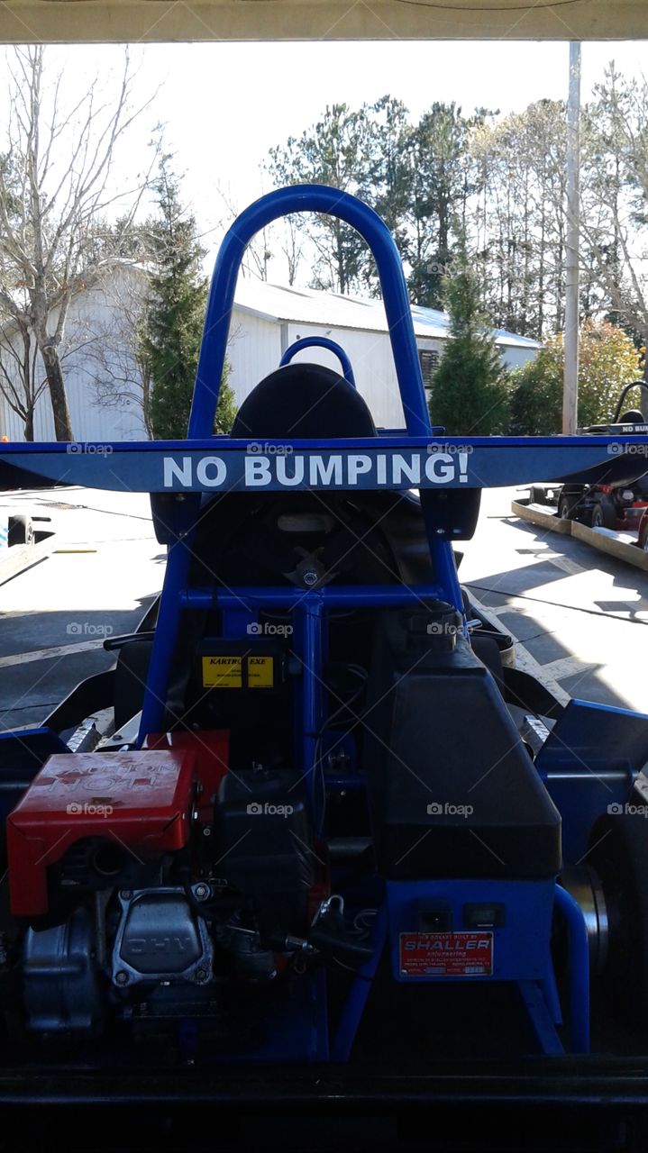 go cart no bumping