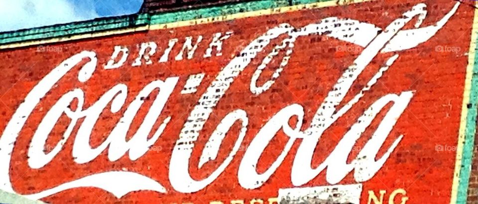 Coke sign