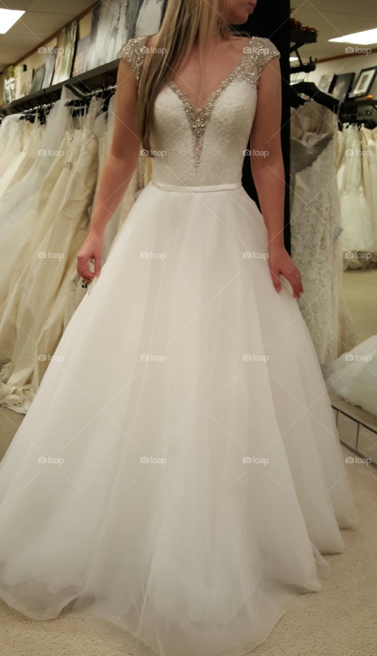 wedding dress shopping