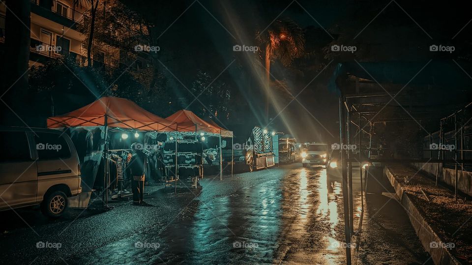 night market and night culinary