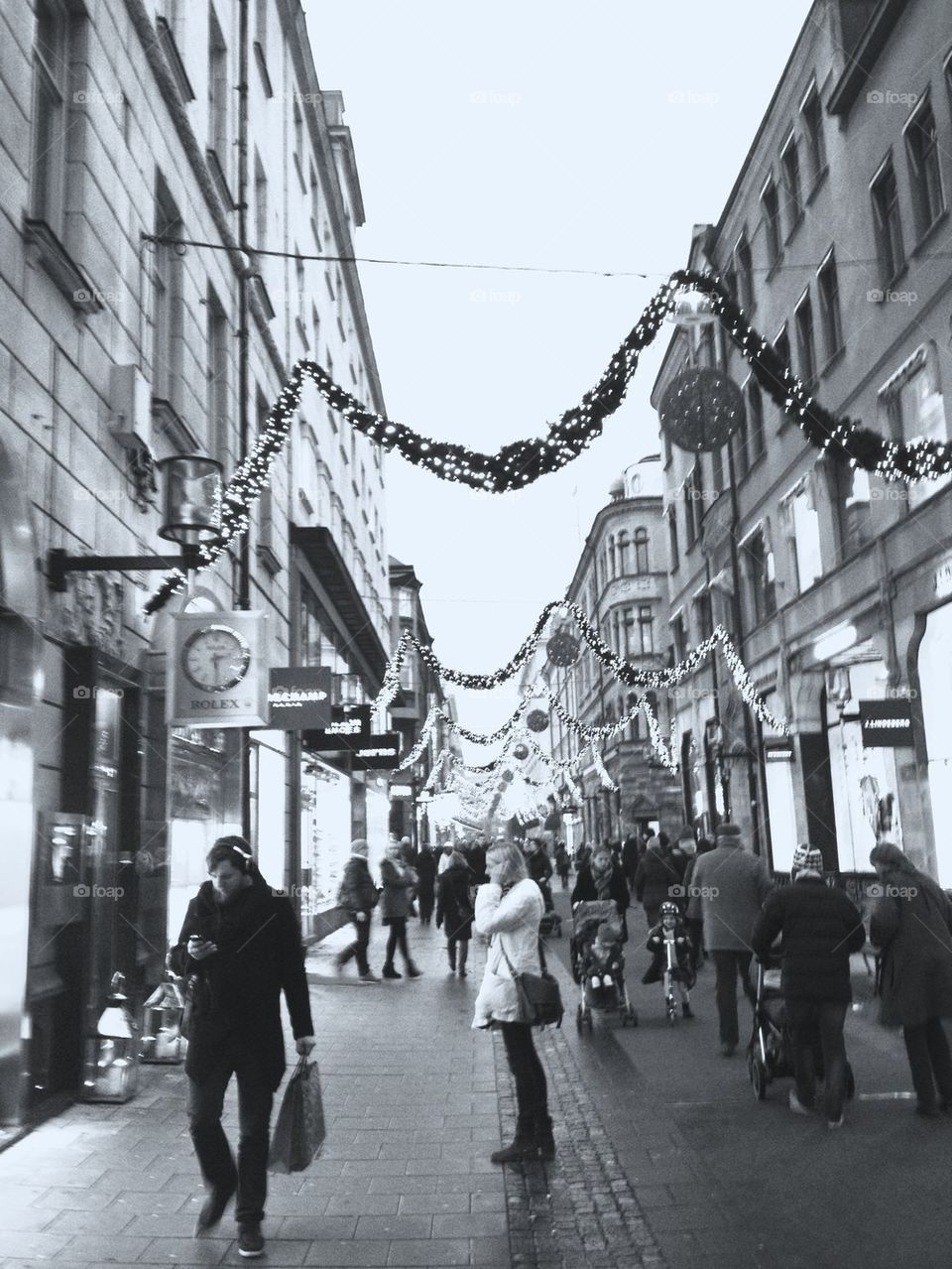 Christmas shopping Stockholm