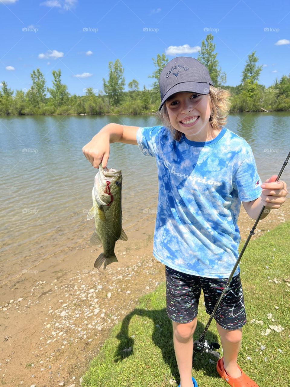 happiness is fishing