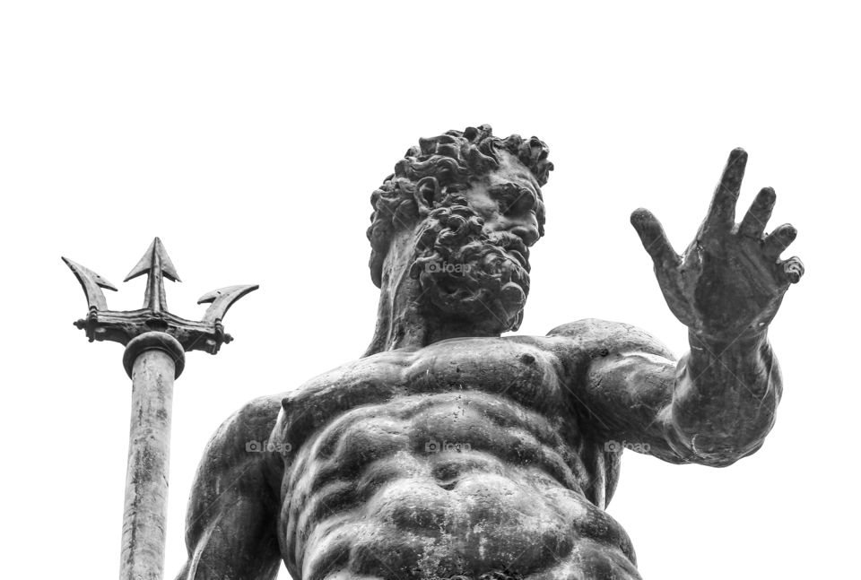Neptune statue of Bologna city